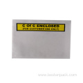 yellow invoice enclosed packing list envelopes--1000